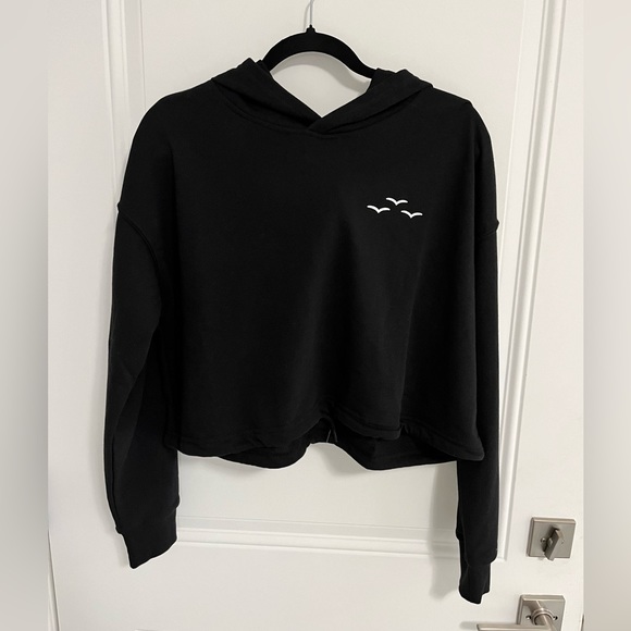 NWT - Lazypants Women’s Cropped Hoodie - Size L - Picture 1 of 5